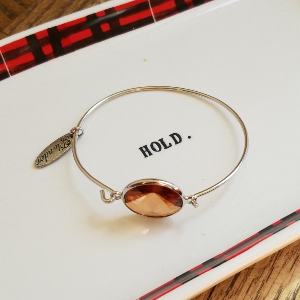 Plunder Linetta Silvertone bracelet - Picture 3 of 3